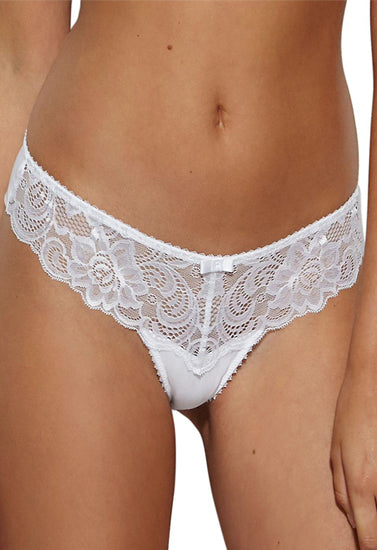Embrace Thong With Attached Cute Bow pk of 2