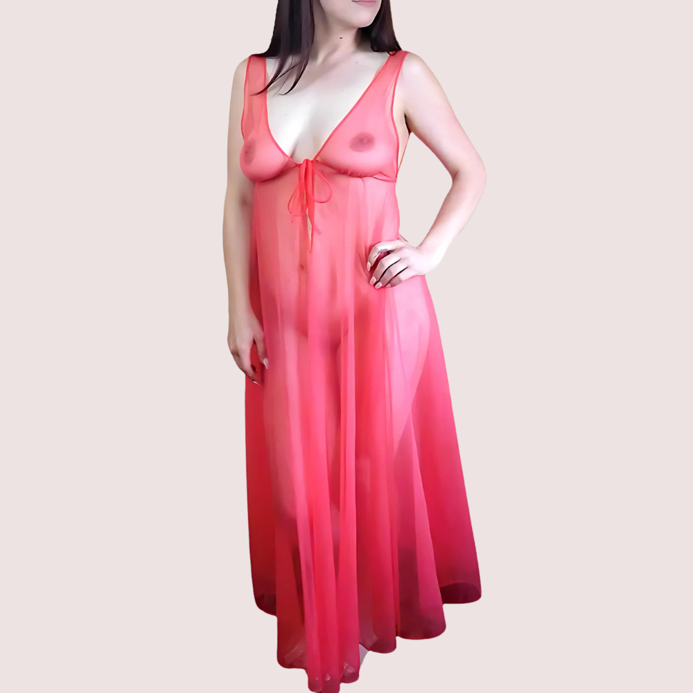 Twilight Allure See-Through Nightgown by LADYLUSTRA