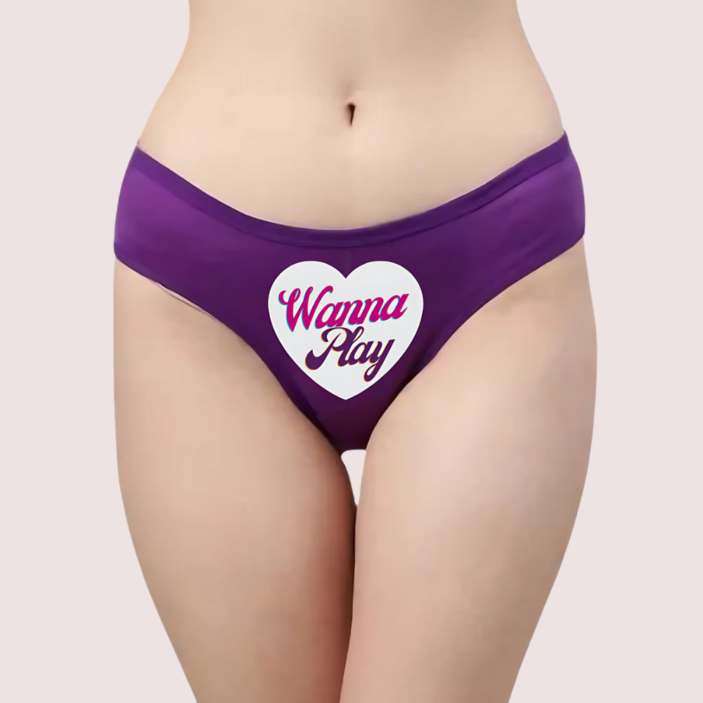 Wanna Play in Style- Heart-themed Custom Panty by LADYLUSTRA