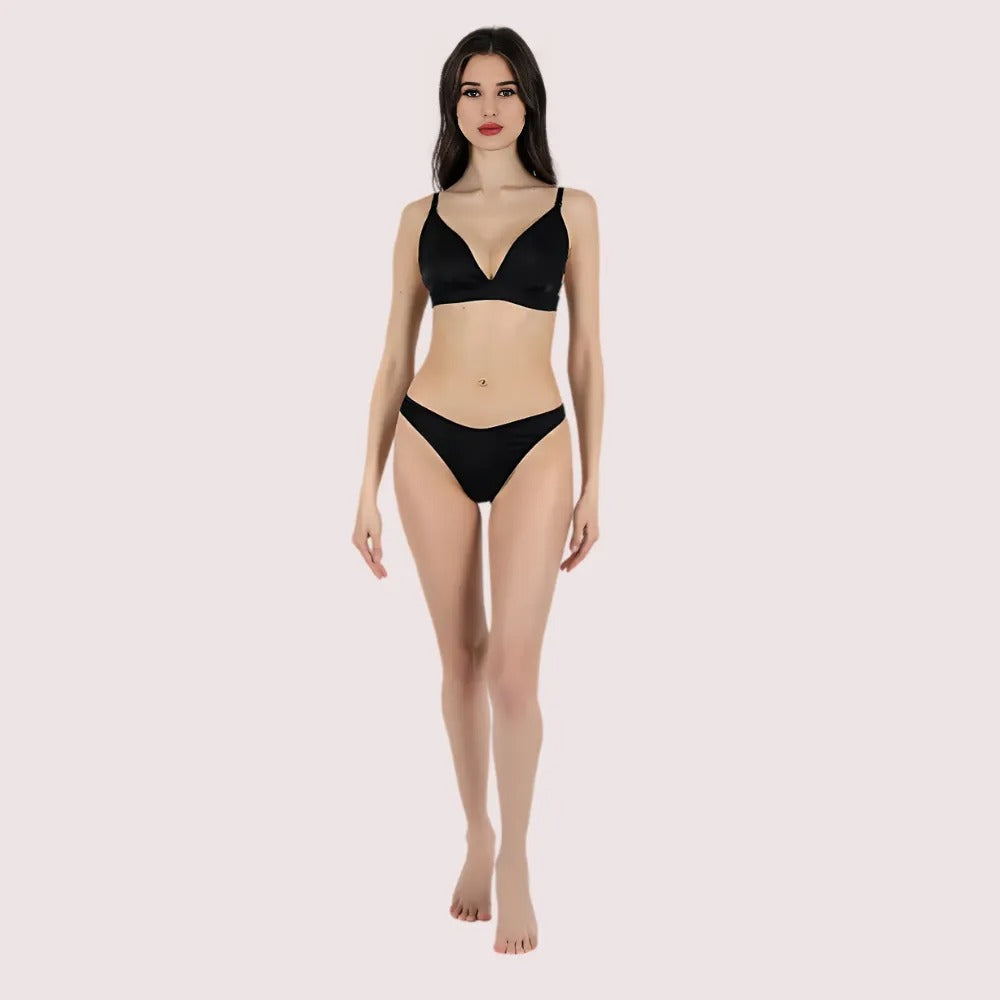 Silk Caress Women’s Lingerie Set by LADYLUSTRA
