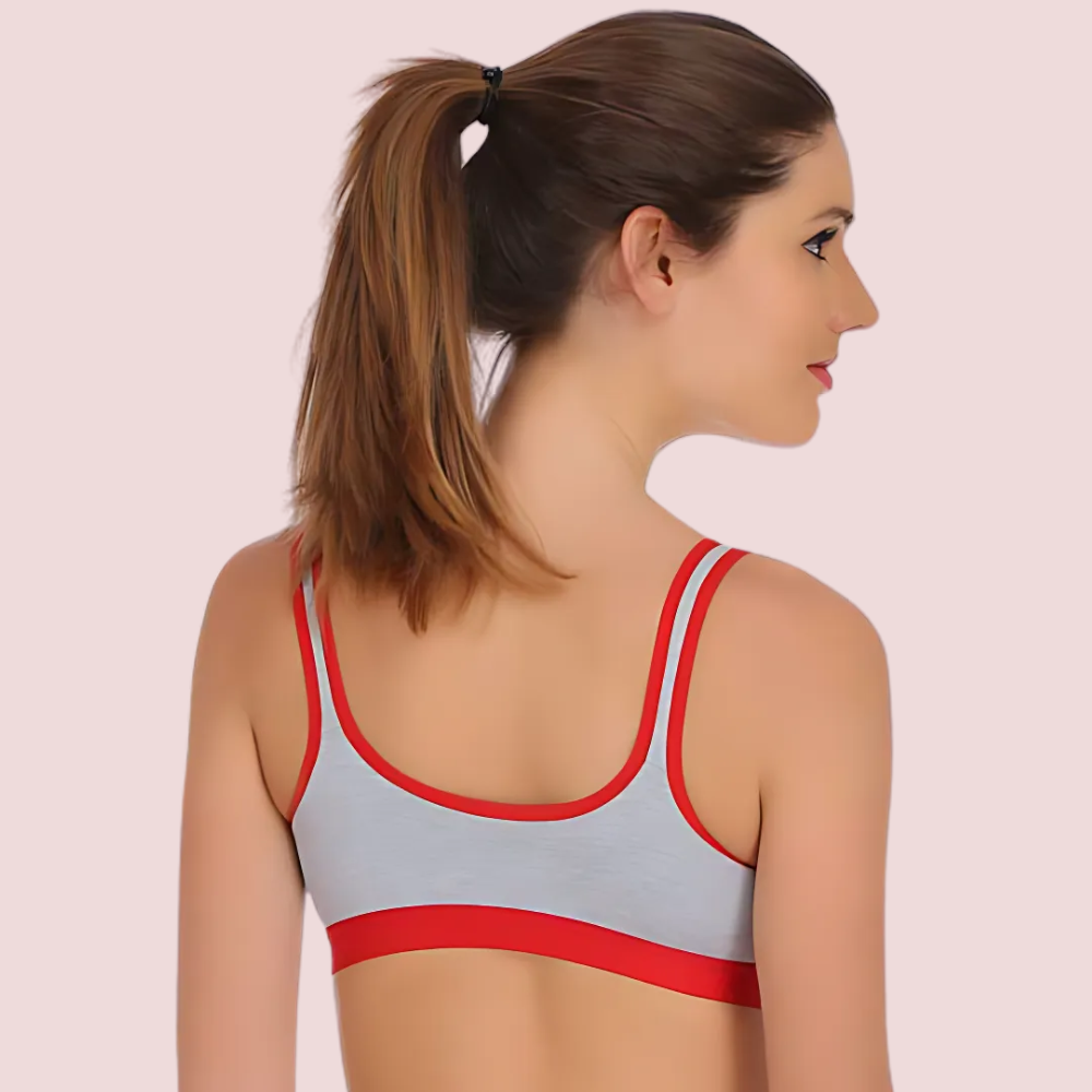 "Non" padded medium impact Sports bra ( 2 Pack )