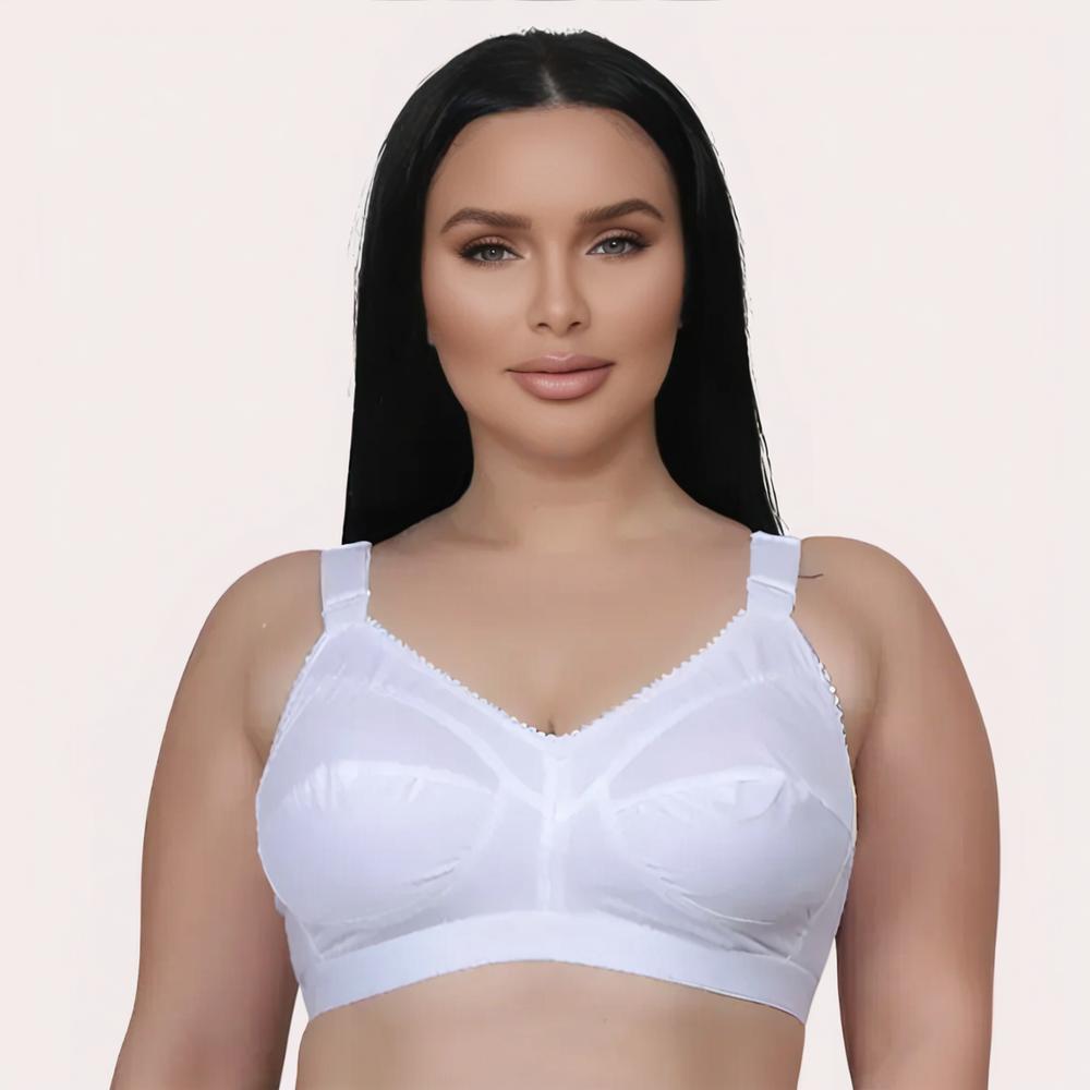 FD Plus Size Sweat-Absorbent Bra – Soft, Breathable & Summer-Ready lingerie by LadyLustra