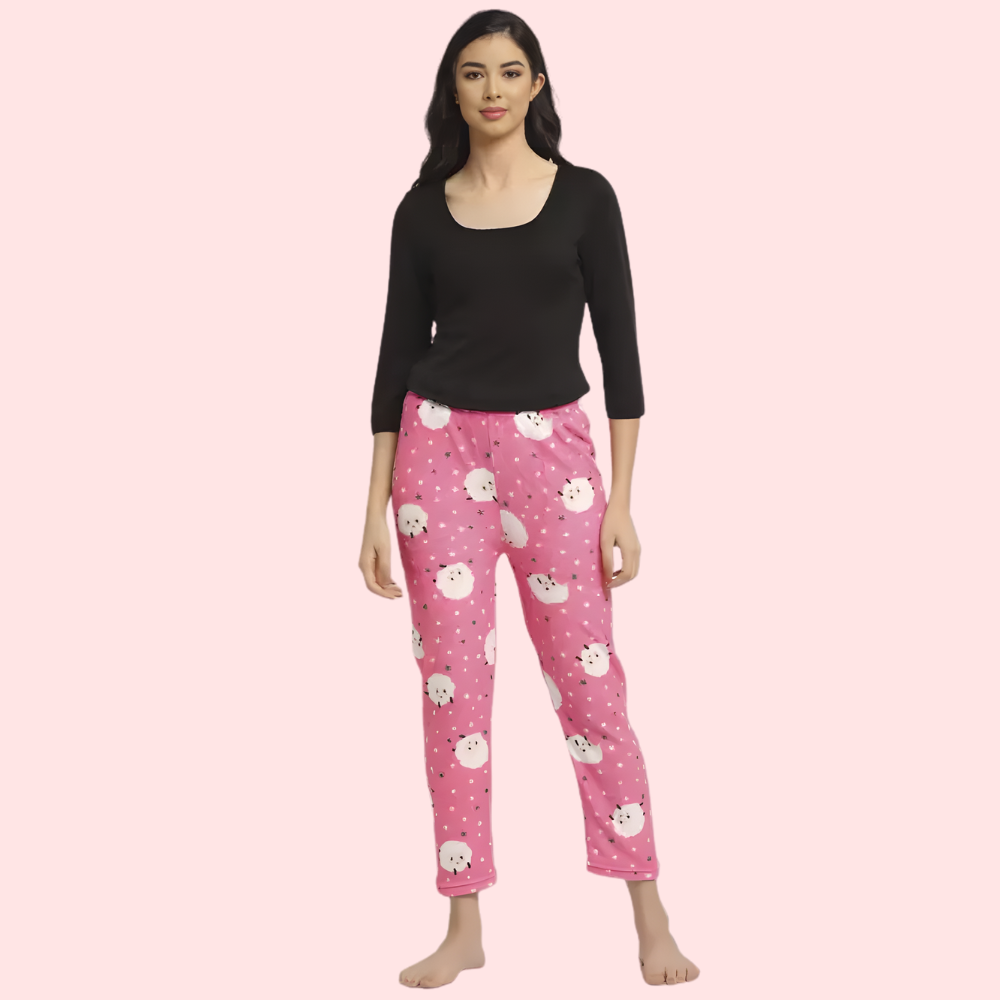 Ladies’ Woolen Pajama for Winter (Pk of 2) by LADYLUSTRA