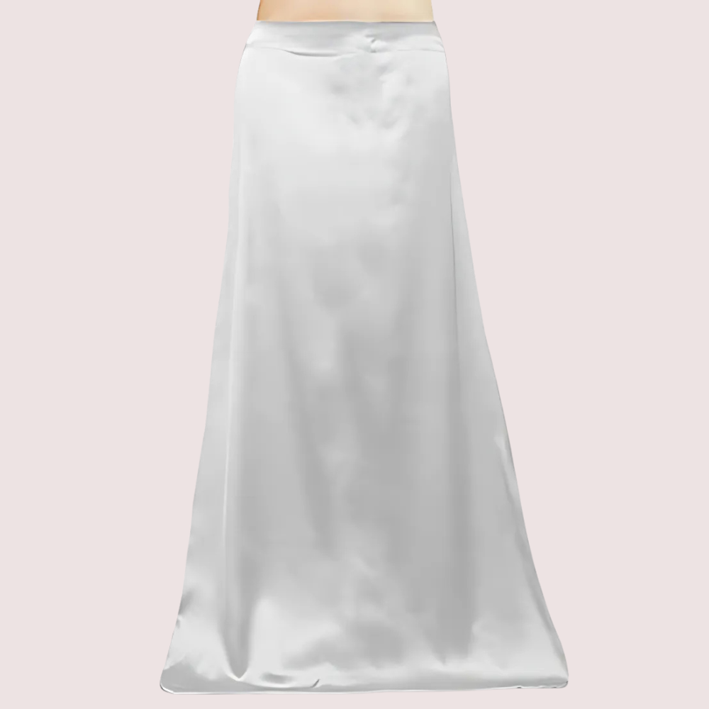 Combo Women's Satin Petticoat Inskirt (Black, Light-Beige, White) by LADYLUSTRA
