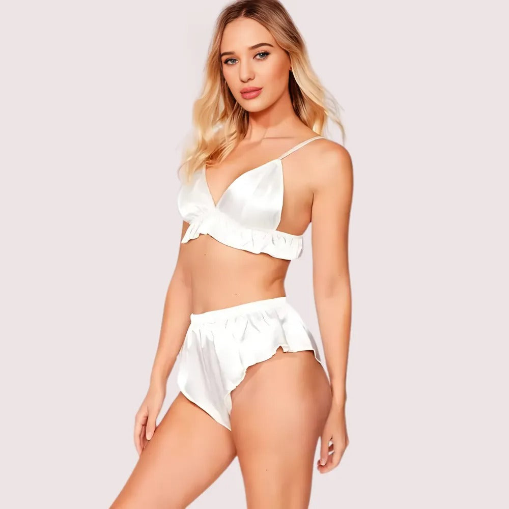 Stylish Pure Silk Bra Set For Modern Women | LADYLUSTRA