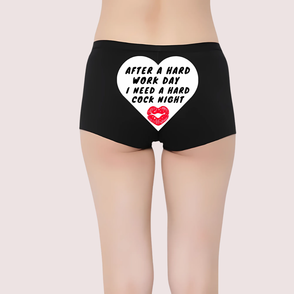 Her Exclusive Naughty Quotes Panties by LADYLUSTRA
