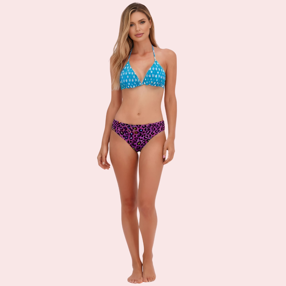 Wild Orchid Leopard Bikini Bottom (Bottom Only) lingerie by LadyLustra