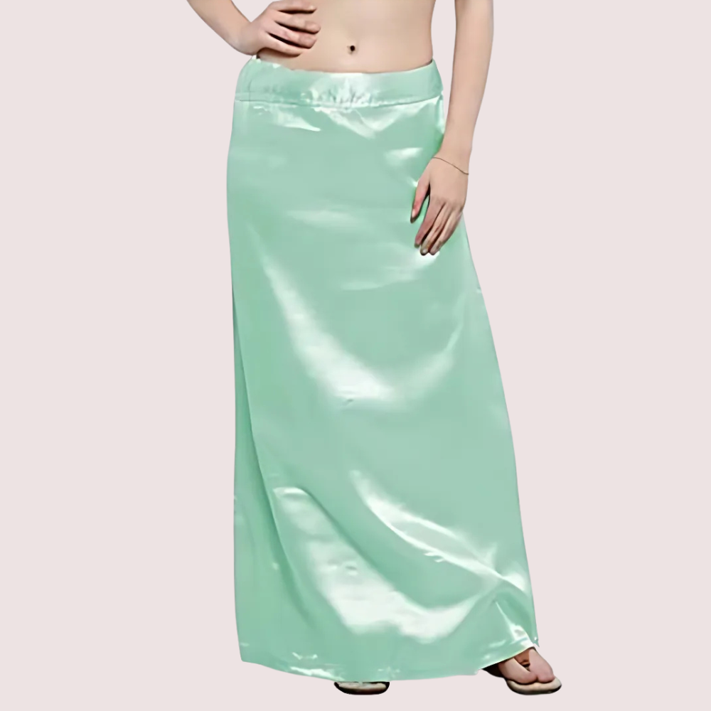 Baby Pink & Sea Green  Silk Underskirt for Ladies lingerie by LadyLustra