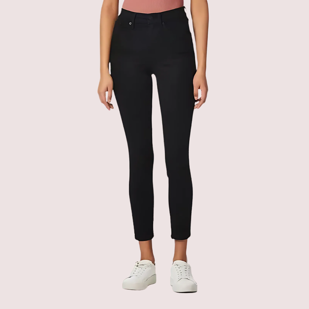 Women's High Rise Ankle Length Skinny Jeans by LADYLUSTRA