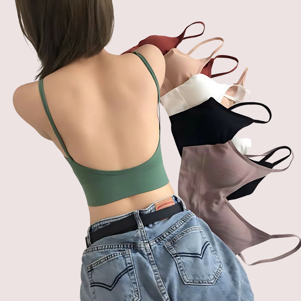 2 Pack Medium impact padded Sports bra by LADYLUSTRA