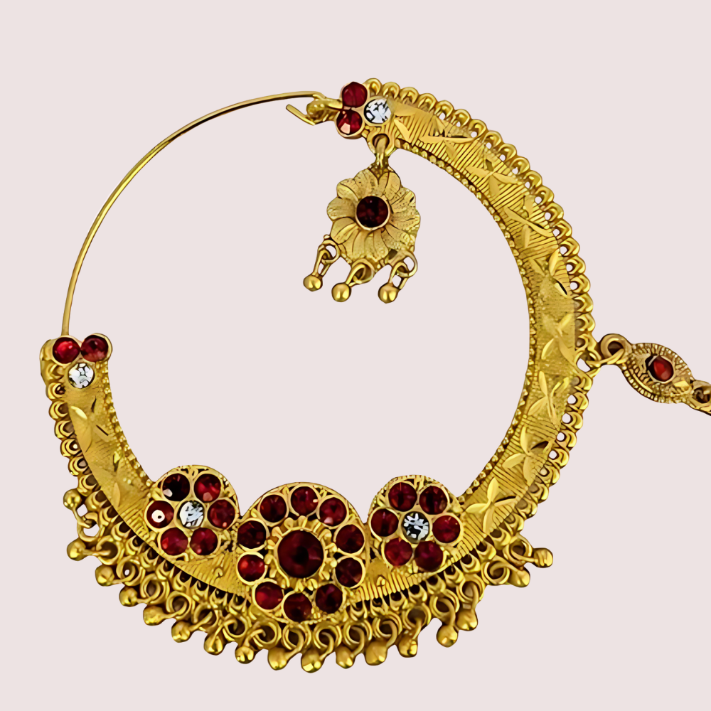 Traditional Pahadi Nath – Kumauni & Garhwali Jewelry by LADYLUSTRA