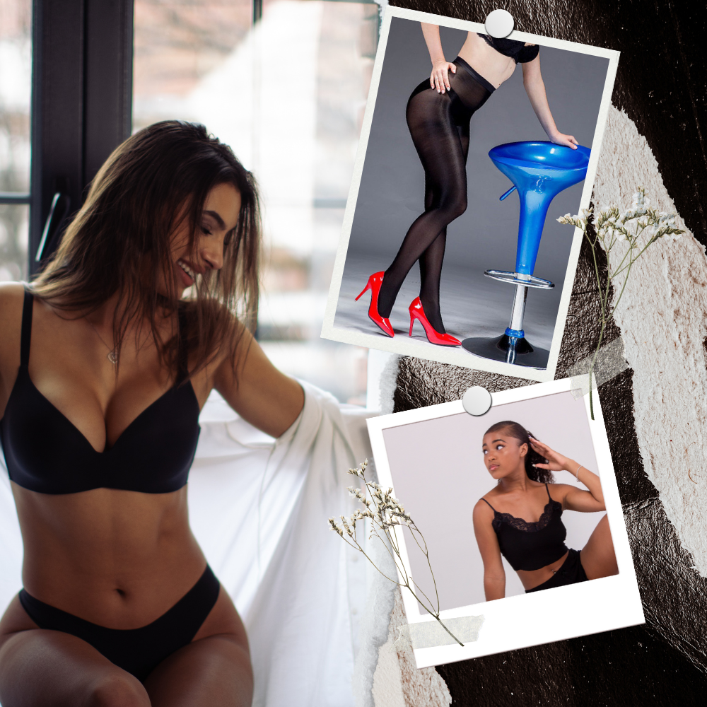 Hot Sexy Black Lingerie Gift Pack LadyLustra Hot Sexy Black Lingerie Gift Pack LadyLustra