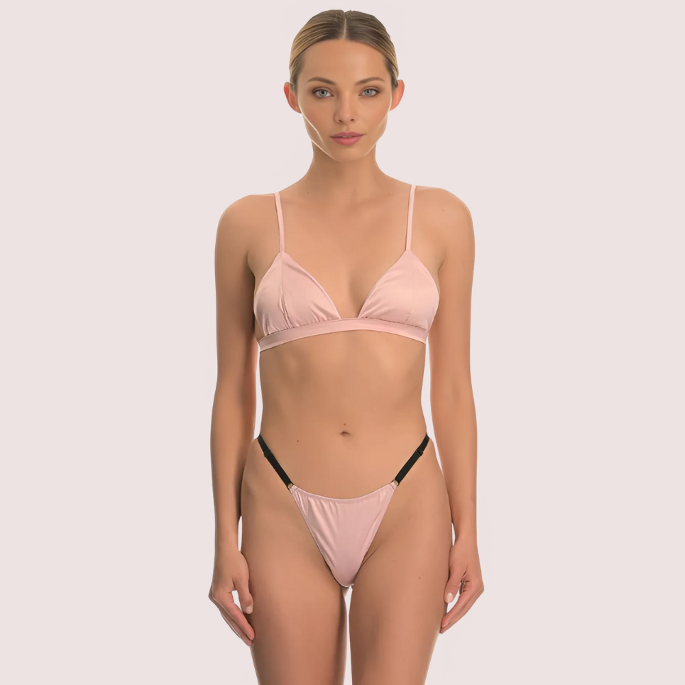 Luxury Silk Bra Set for Women’s Everyday Comfort by LADYLUSTRA