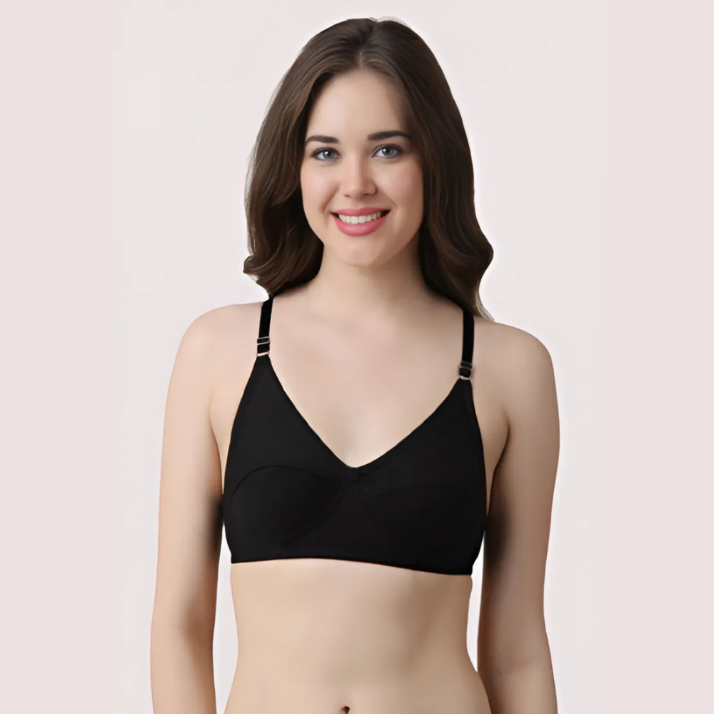 Everyday Comfort Cotton Bra 2-Pack by LADYLUSTRA