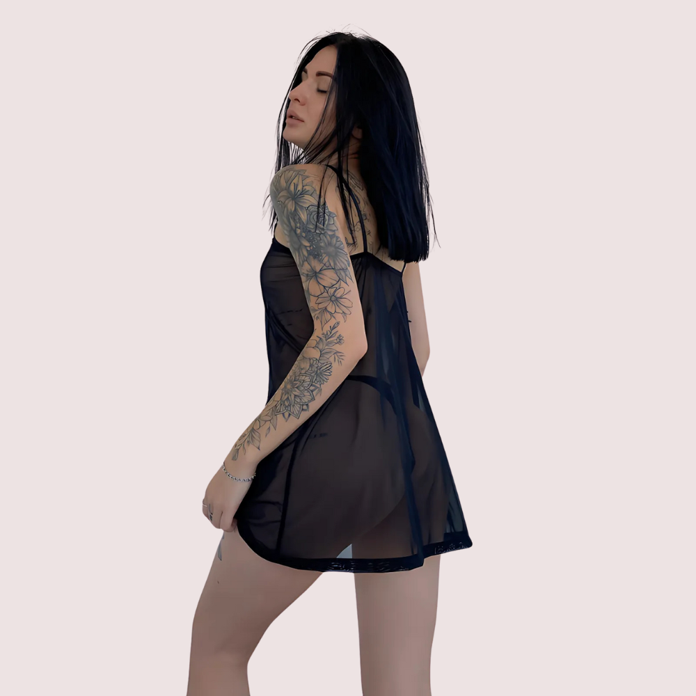 Twilight Desire Sheer Nightwear – Plus Size