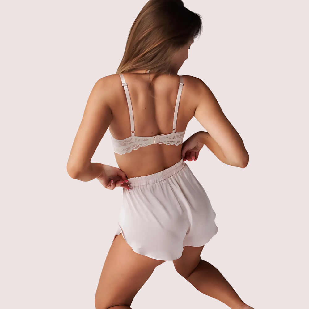 Women's Timeless Pure Silk Bra Set For Women | LADYLUSTRA