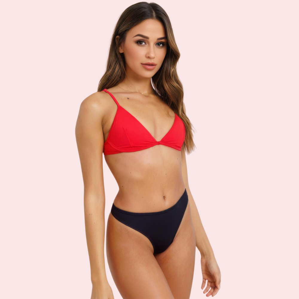 Midnight High-Waisted Bikini Bottom – Classic Black (Bottom Only) lingerie by LadyLustra